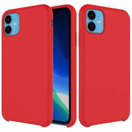 NextOne силиконска маска за iPhone 11 - црвена