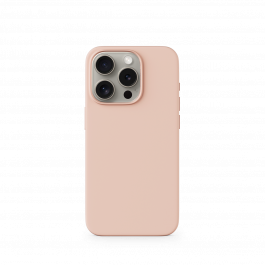 EPICO Mag+ Silicone Case Pro - Peach Pink - iPhone 16 Pro Max