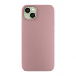NEXT ONE silicone case MagSafe compatible for iPhone 15 | Pink