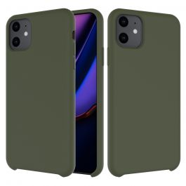 NextOne силиконска маска за iPhone 11 Pro Max - маслинеста