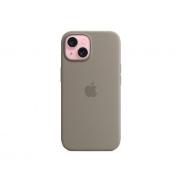 iPhone 15 Silicone Case with MagSafe - Clay