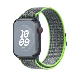 45mm Bright Green/Blue Nike Sport Loop