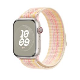 45mm Starlight/Pink Nike Sport Loop