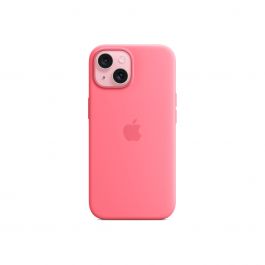 iPhone 15 Silicone Case with MagSafe - Pink