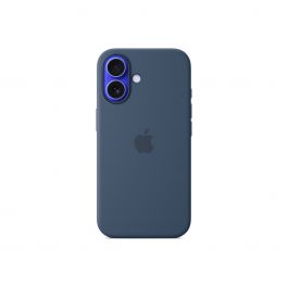 iPhone 16 Plus Silicone Case with MagSafe - Denim