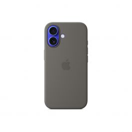 iPhone 16 Silicone Case with MagSafe - Stone Gray