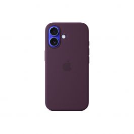 iPhone 16 Silicone Case with MagSafe - Plum