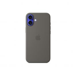 iPhone 16 Plus Silicone Case with MagSafe - Stone Gray