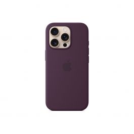 iPhone 16 Pro Silicone Case with MagSafe - Plum