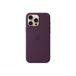 iPhone 16 Pro Max Silicone Case with MagSafe - Plum