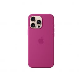 iPhone 16 Pro Max Silicone Case with MagSafe - Fuchsia
